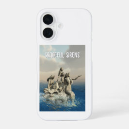 人魚の像。カスタマイズ可能 iPhone 16ケース