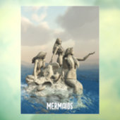 人魚の像。カスタマイズ ウィンドウサイン (シート3)