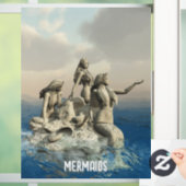 人魚の像。カスタマイズ ウィンドウサイン (ホーム)