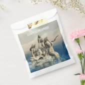 人魚の像。カスタマイズ フェイバーバッグ (封をした状態)