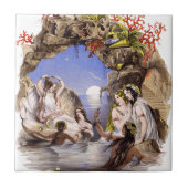 人魚の入江 タイル (正面)