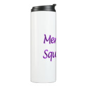 人魚の分隊の紫の言葉 タンブラー (回転左)