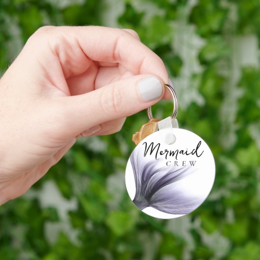 人魚の分隊 |ラベンダーパープルシックバチェロレッテ キーホルダー (手)