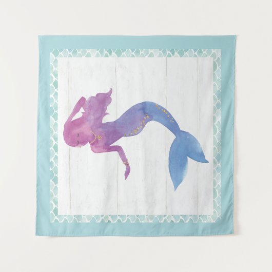 人魚の友人III タペストリー (正面)