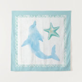 人魚の友人VIII タペストリー (正面)