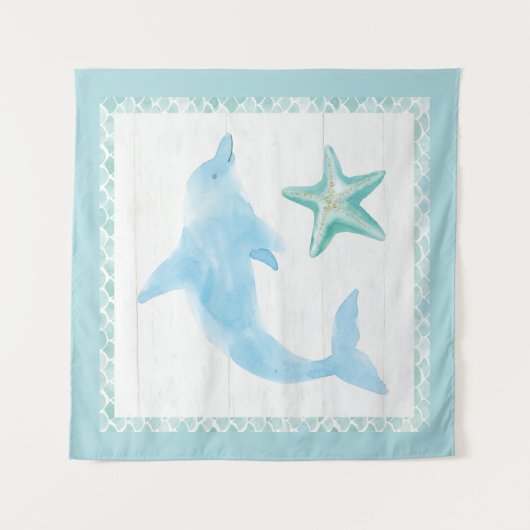 人魚の友人VIII タペストリー (正面)