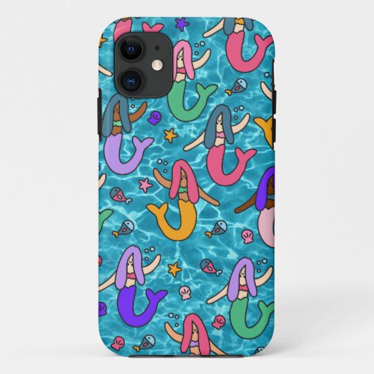 人魚の友達 Case-Mate iPhoneケース (裏面)