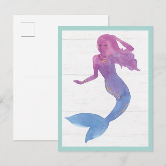 人魚の友達 III ポストカード (正面/裏面)