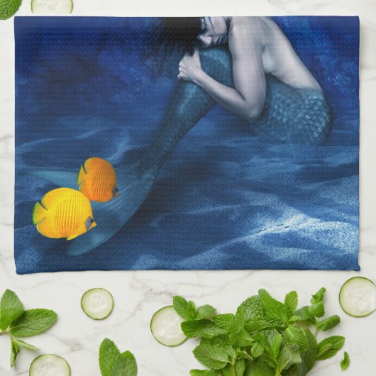 人魚の台所towl キッチンタオル (折り畳み)