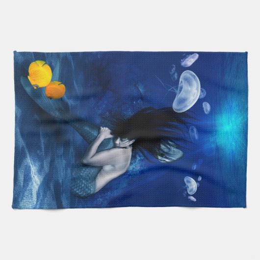 人魚の台所towl キッチンタオル (横)