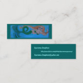 人魚の名刺 スキニー名刺 (正面/裏面)