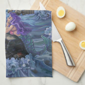 人魚の城 キッチンタオル (四つ折り)