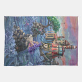 人魚の城 キッチンタオル (横)