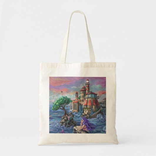 人魚の城 トートバッグ (正面)