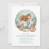 人魚の夢の子供たち 招待状 (正面)