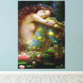 人魚の夢 キャンバスプリント (インサイチュ (ウッドフロア))