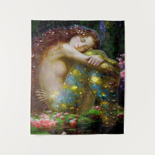 人魚の夢 タペストリー (正面)