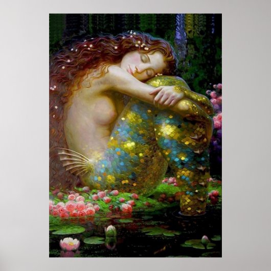 人魚の夢 ポスター (正面)