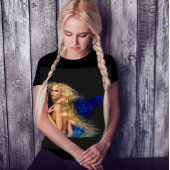 人魚の女性のシャツ Tシャツ