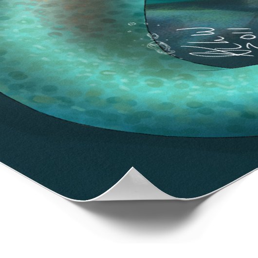 人魚の女神 ポスター (角)