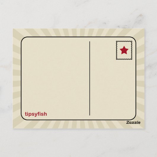 人魚の妖精 ポストカード (裏面)