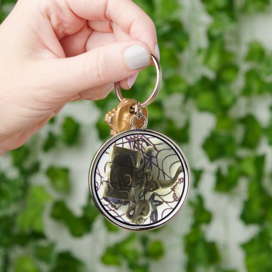 人魚の姿見Keychain キーホルダー (手)