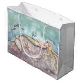 人魚の子守唄 マーメイドと赤ちゃんの幻想 ラージペーパーバッグ (裏面アングル)