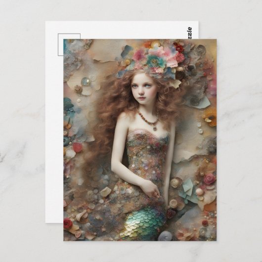 人魚の子 ポストカード (正面/裏面)