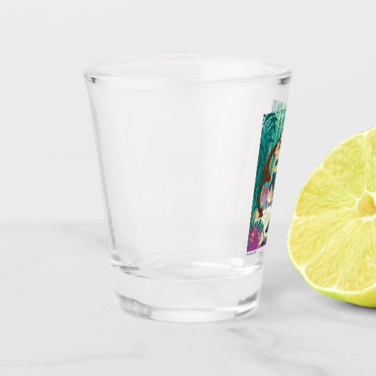 人魚の家族 ショットグラス (左)