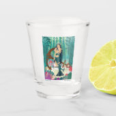 人魚の家族 ショットグラス (正面)