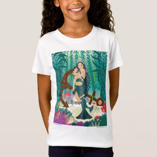 人魚の家族  Tシャツ (正面)
