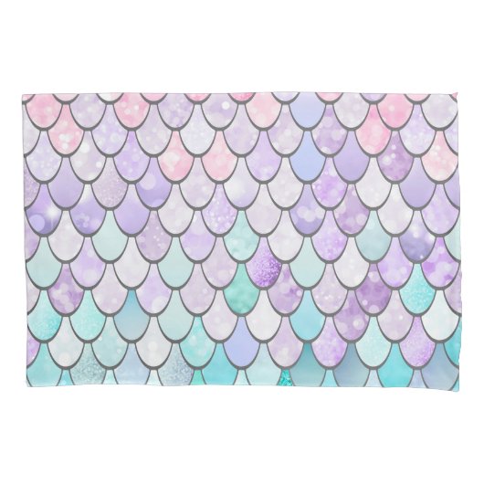 人魚の寝具、人魚の枕箱の標準 枕カバー (正面)