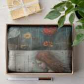 人魚の小さなデコパージュ 薄葉紙 (ギフト)