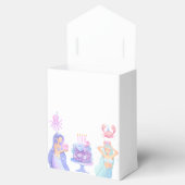 人魚の小さな魔法の赤ちゃんシャワー フェイバーボックス (オープン)