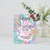 人魚の少女の招待状 招待状 (スタンド正面)