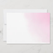 人魚の尾の写真 誕生日 サンキューカード (裏面)