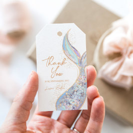 人魚の尾の誕生日 ギフトタグ