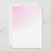 人魚の尾びれと泡の誕生日 サンキューカード (裏面)