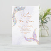 人魚の尾びれ 海の中 招待状 (スタンド正面)