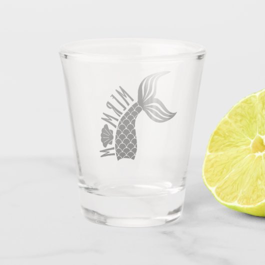 人魚の尾 ショットグラス (裏面)