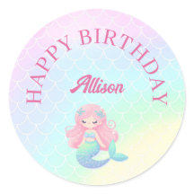 人魚の尾 ティール ピンク 女の子 誕生日