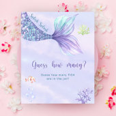 人魚の尾 – 瓶の中に何匹の魚がいる ポスター