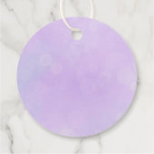 人魚の尾 紫 誕生日 ありがとう フェイバータグ (裏面)