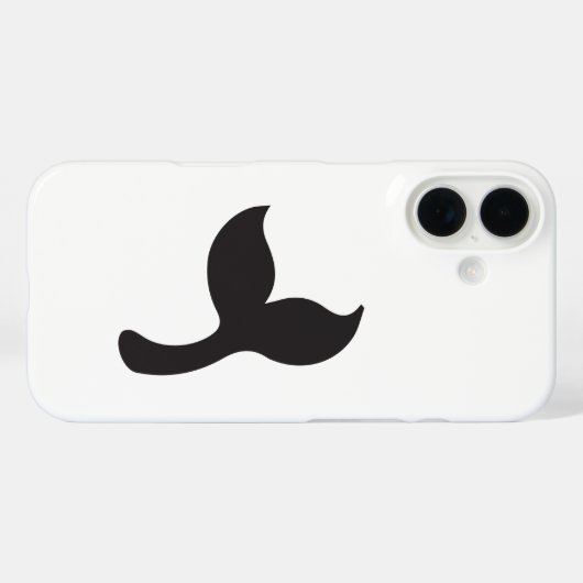 人魚の尾 Case-Mate iPhoneケース (裏面 (横))