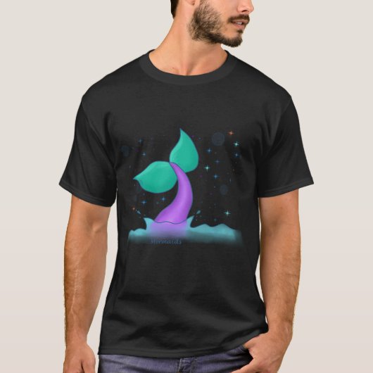 人魚の尾 Tシャツ (正面)