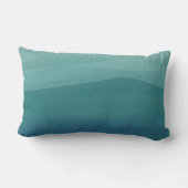 人魚の引用文水彩波腰枕 ランバークッション (裏面)