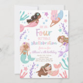 人魚の忘れられない誕生日パーティー 招待状 (正面)