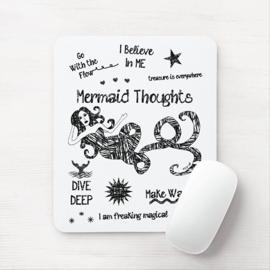 人魚の思考 マウスパッド (マウス)