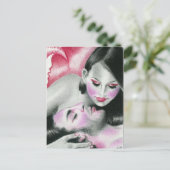 人魚の愛のポストカード ポストカード (スタンド正面)