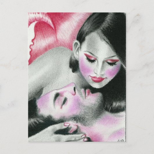 人魚の愛のポストカード ポストカード (正面)